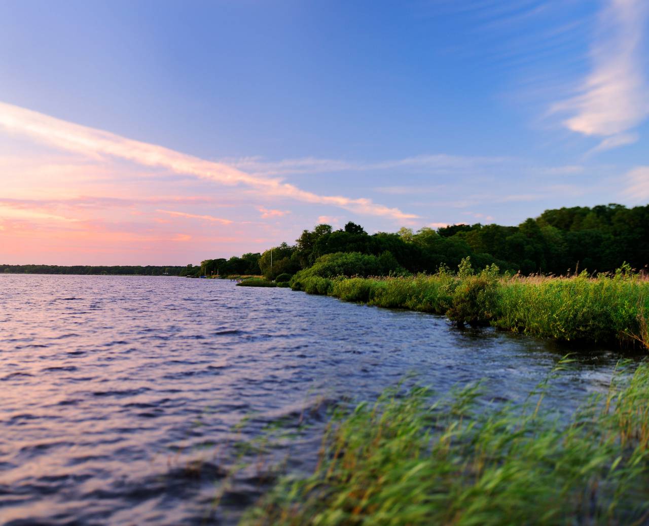 Sonnenuntergang über dem Zwischenahner Meer