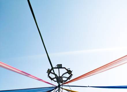 Event at Romantikhotel Jagdhaus Eiden: maypole