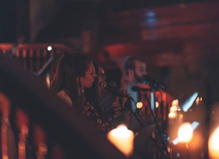 Event at Romantikhotel Jagdhaus Eiden: Melodies & Flames