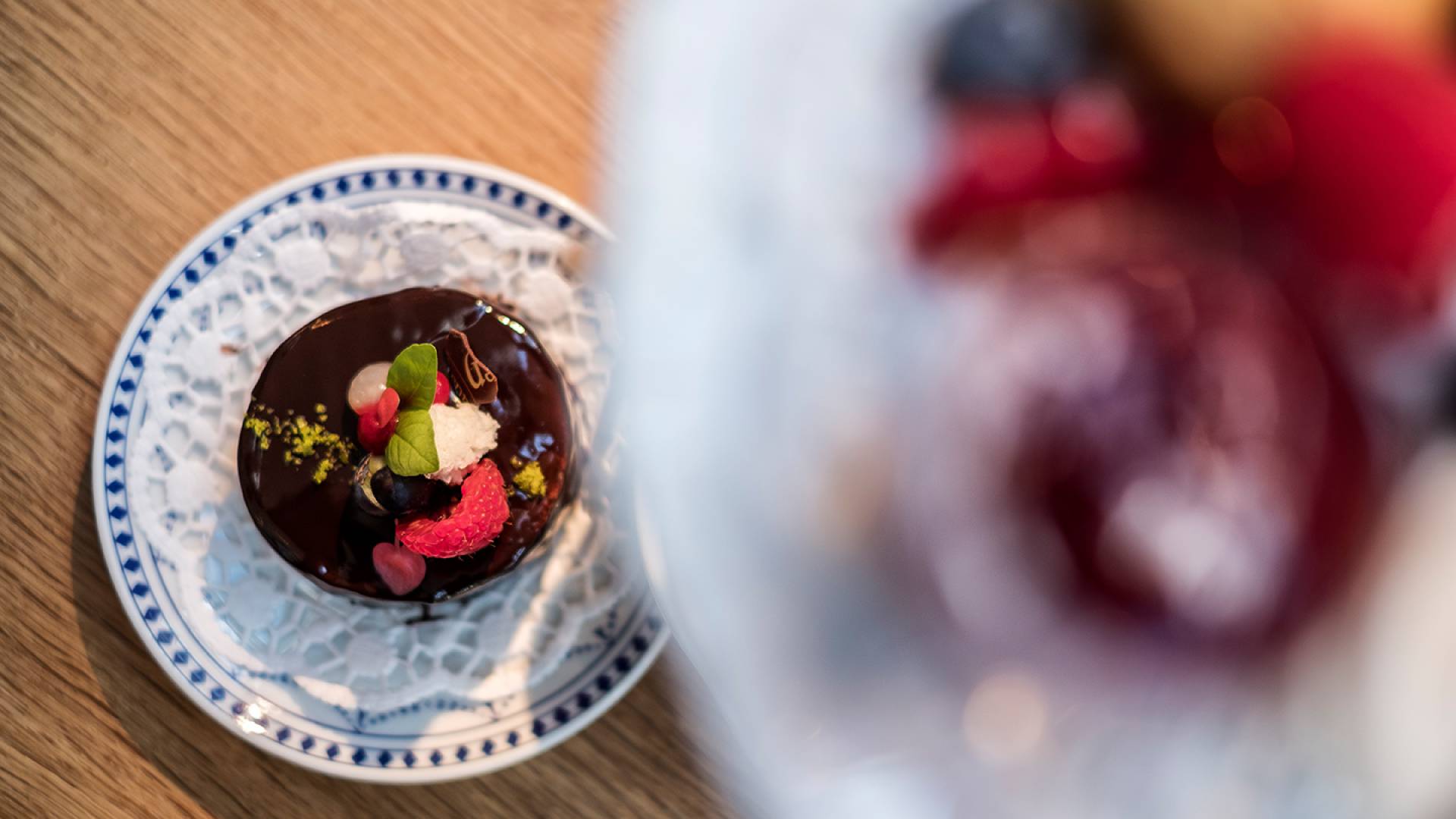 Dessert im Romantikhotel Jagdhaus Eiden in Bad Zwischenahn