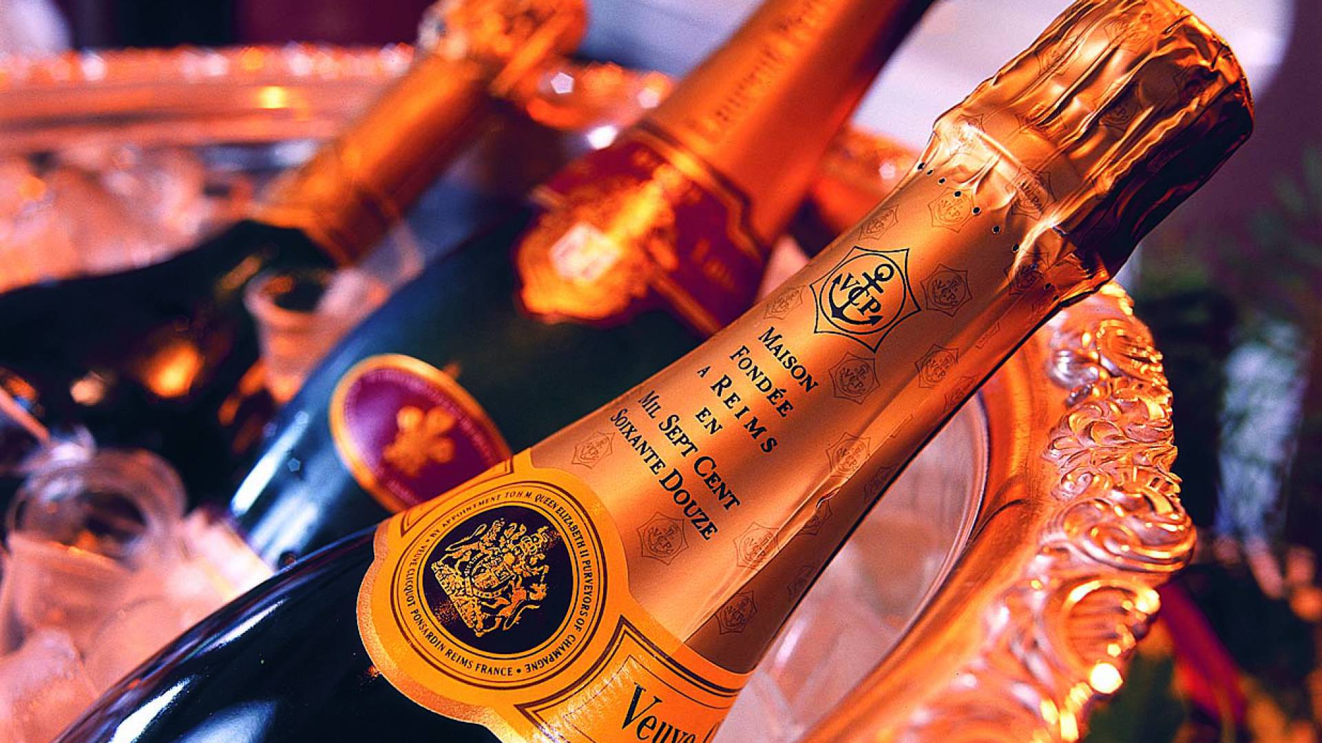Champagner im Eiskübel