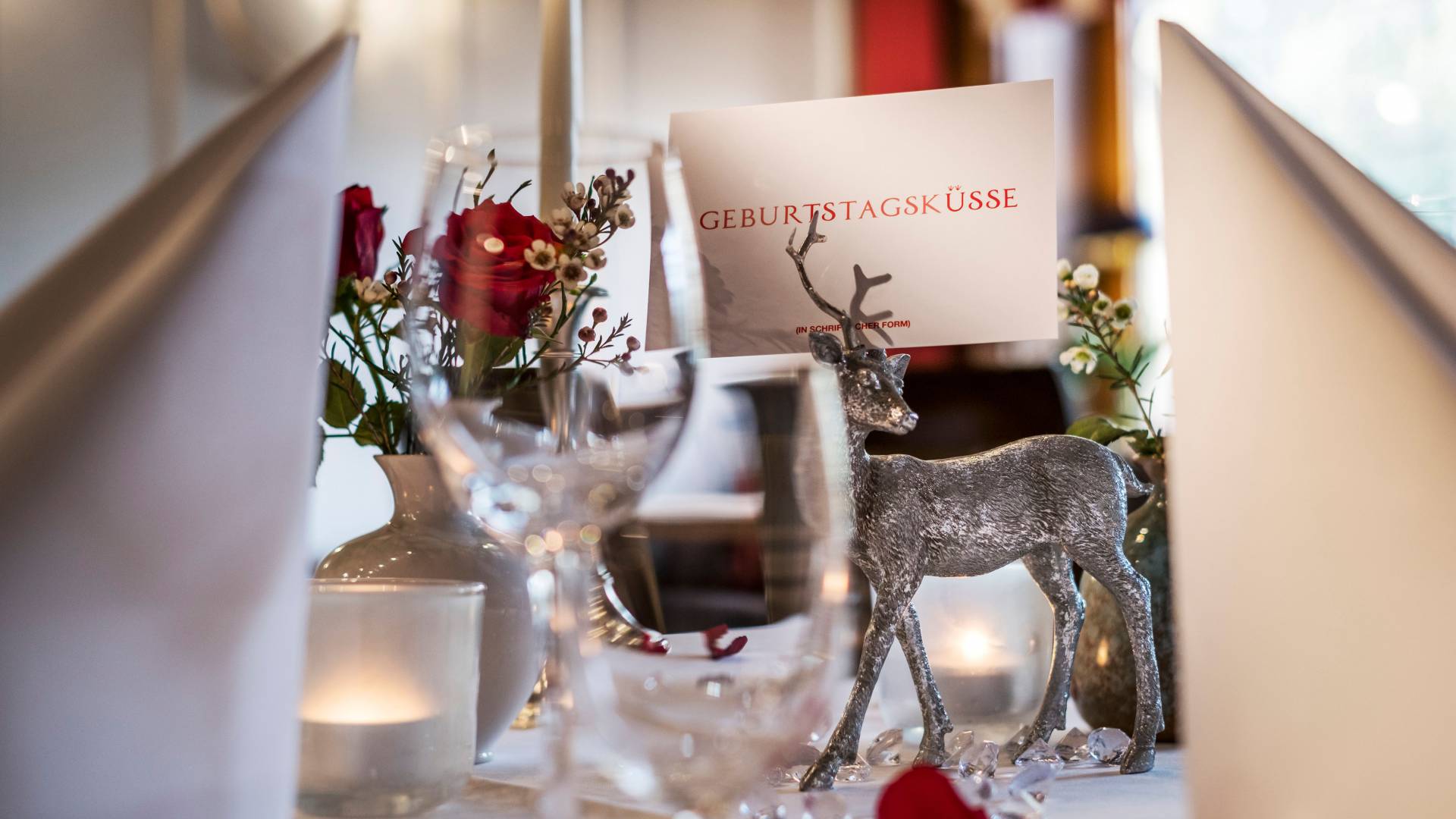 Geburtstagstisch Jagdhaus Eiden Restaurant