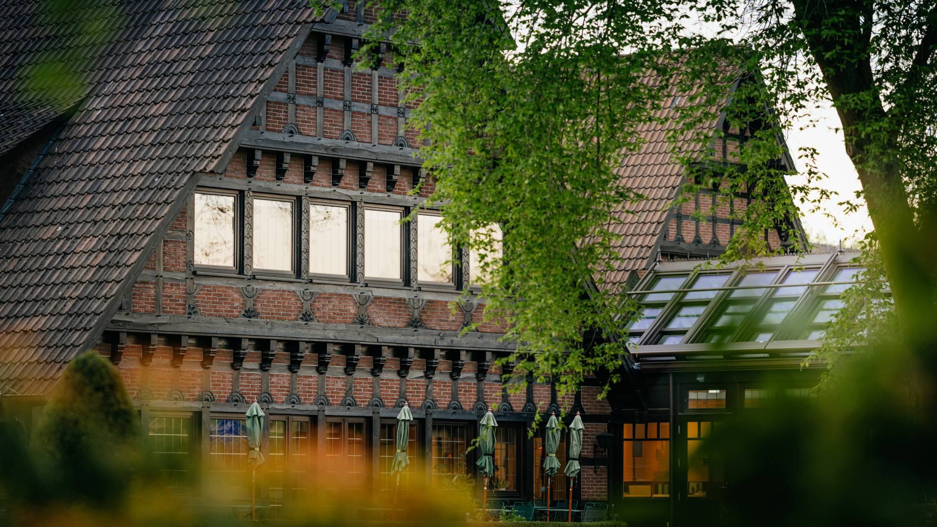 Giebel Restauranteingang