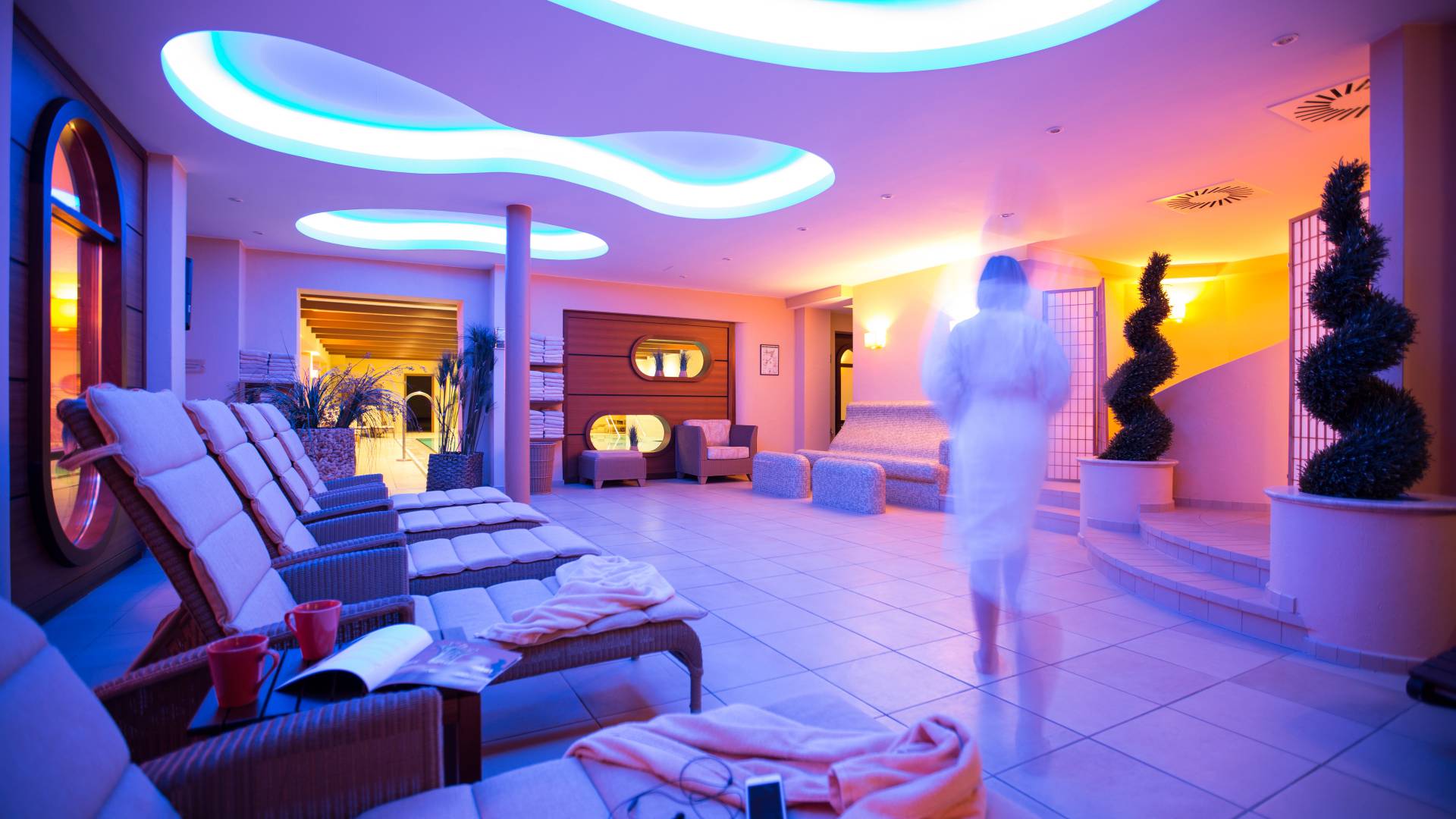 Wellness Ruheraum Hotel Jagdhaus Eiden