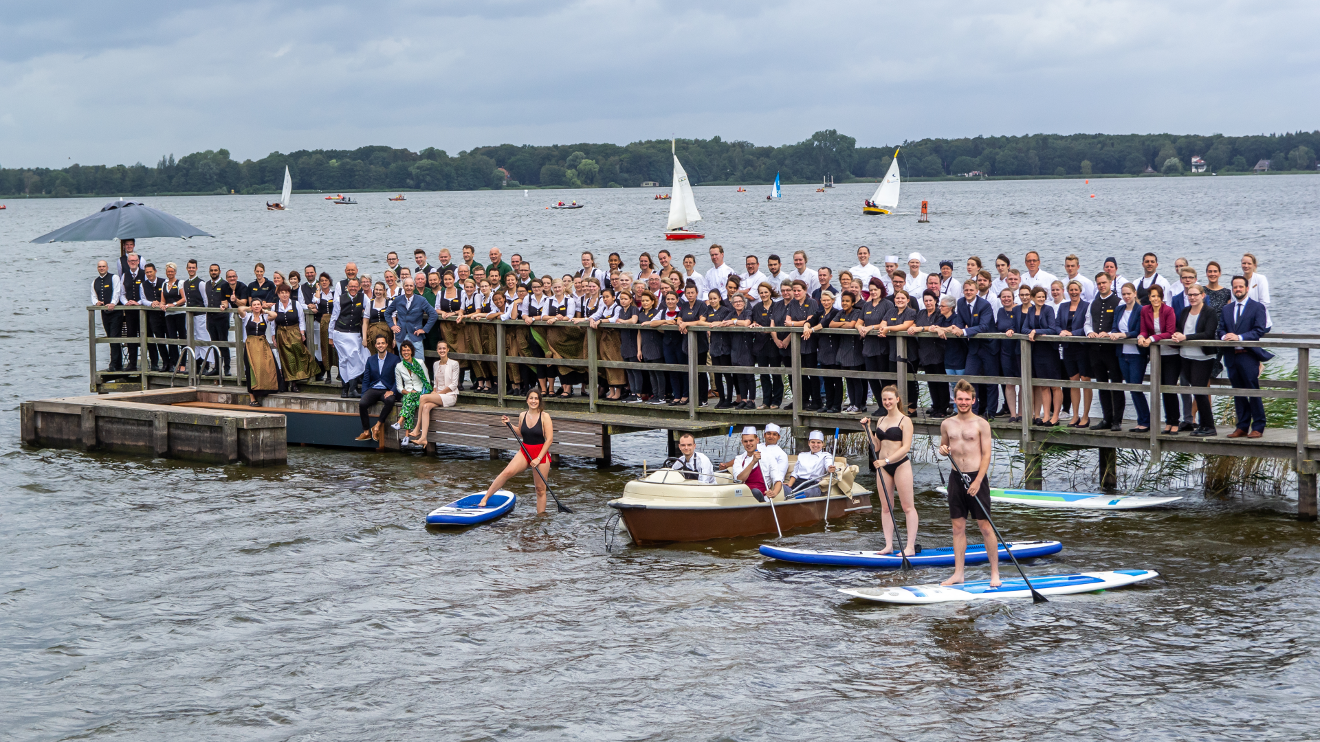 Team des Jagdhaus Eiden am Zwischenahner Meer