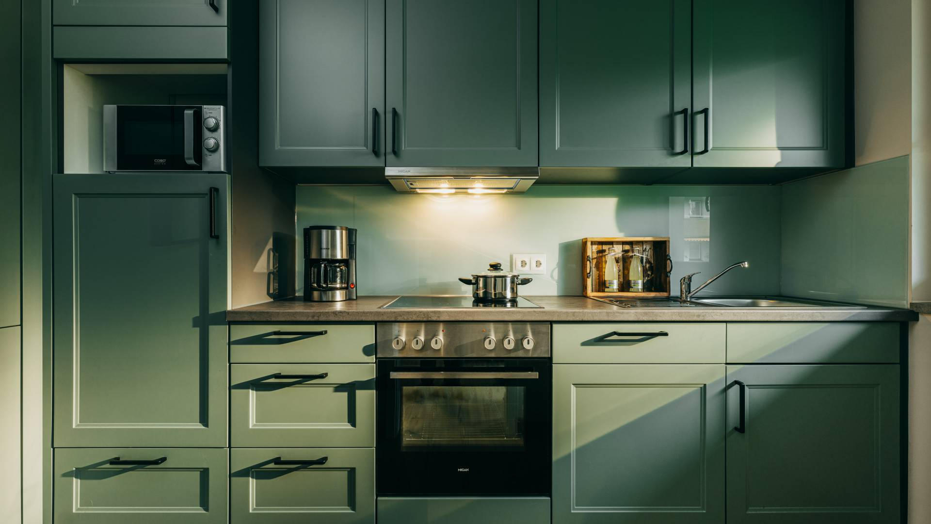 Jagdhaus Eiden Apartement Küche